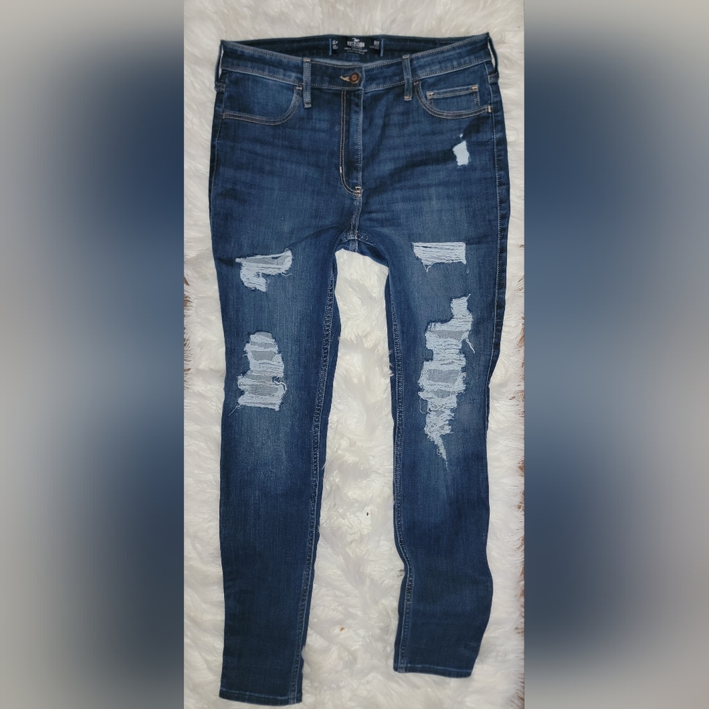 Hollister distressed jeans